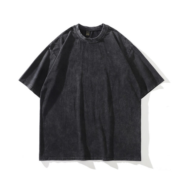 spray art vintage hoodie – washed cotton oversized graphic sweatshirt