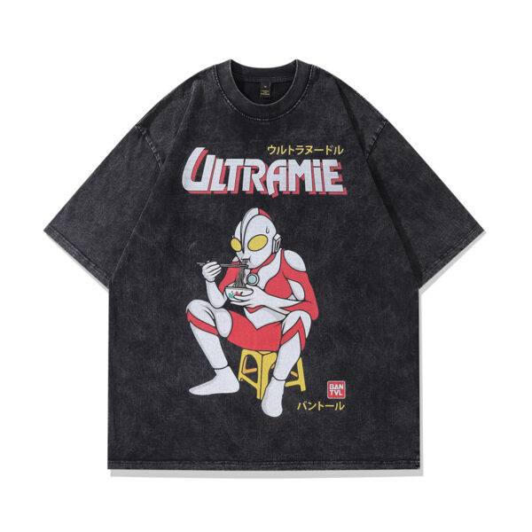 spray art vintage hoodie – washed cotton oversized graphic sweatshirt
