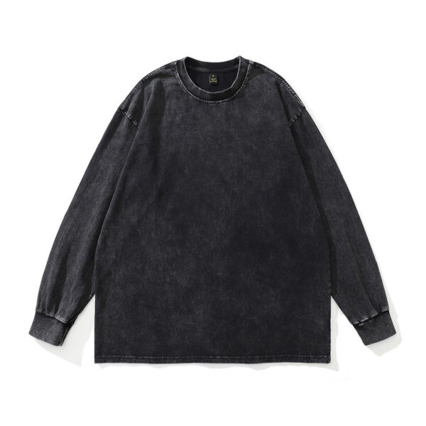 spray art vintage hoodie – washed cotton oversized graphic sweatshirt
